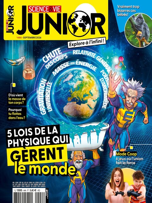 Cover image for Science & Vie Junior